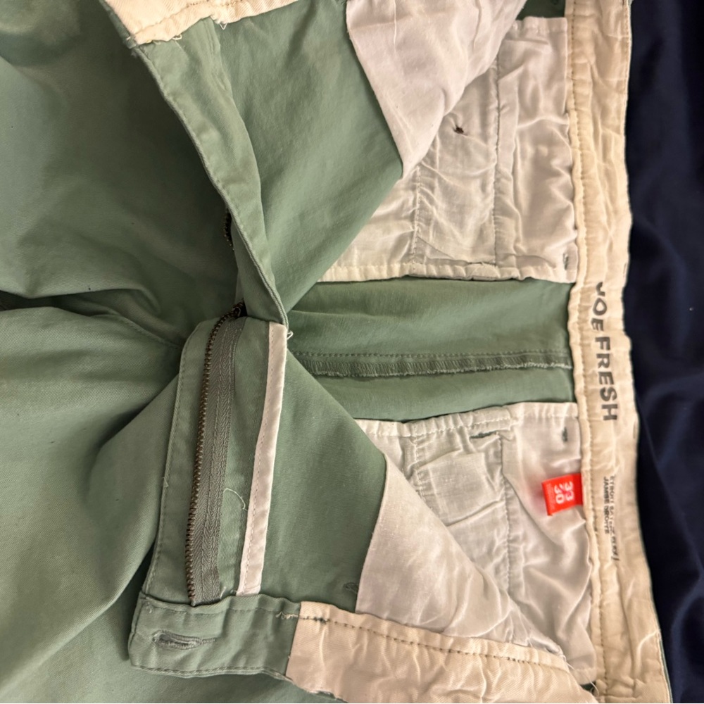 Joe Fresh Straight Flex Pants 38 X 30